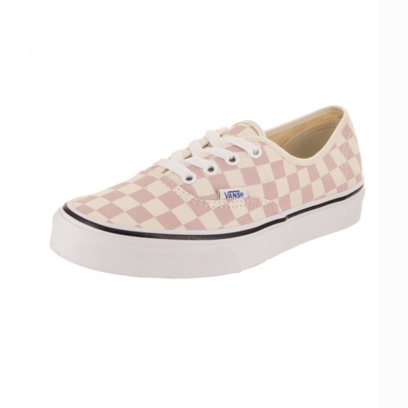 Vans | Shoes | Vans Authentic Checkerboard Caulk Pink Shoes | Poshmark